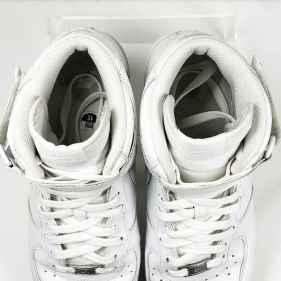 Nike Air Force 1 Mid ‘07 – All White – Men’s Size (11) - Picture 6 of 8